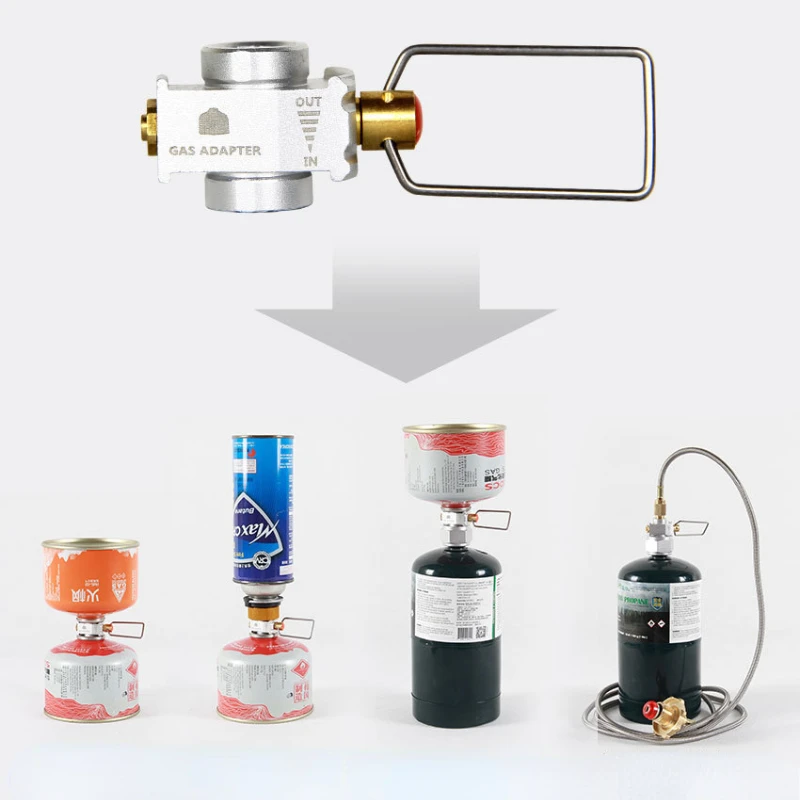 Camping Cooking Light - Zewnętrzny zbiornik kuchenka kempingowa Adapter do