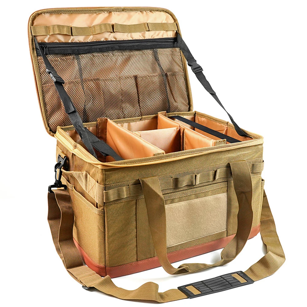 Camping Cooking Utensil Organizer - 30L Camping Storage Case Camping Cooking
