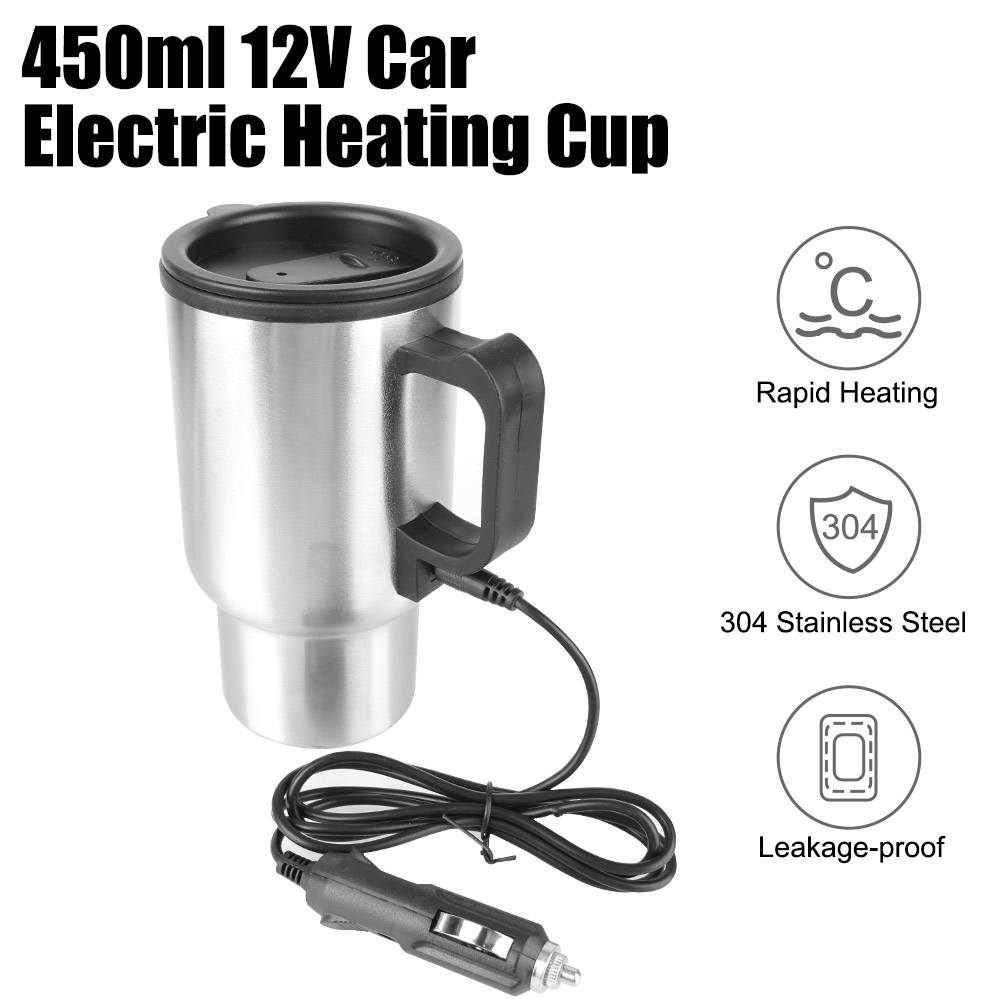 Camping Cooking Can - Elektryczny podgrzewany czajnik samochodowy Camping Travel