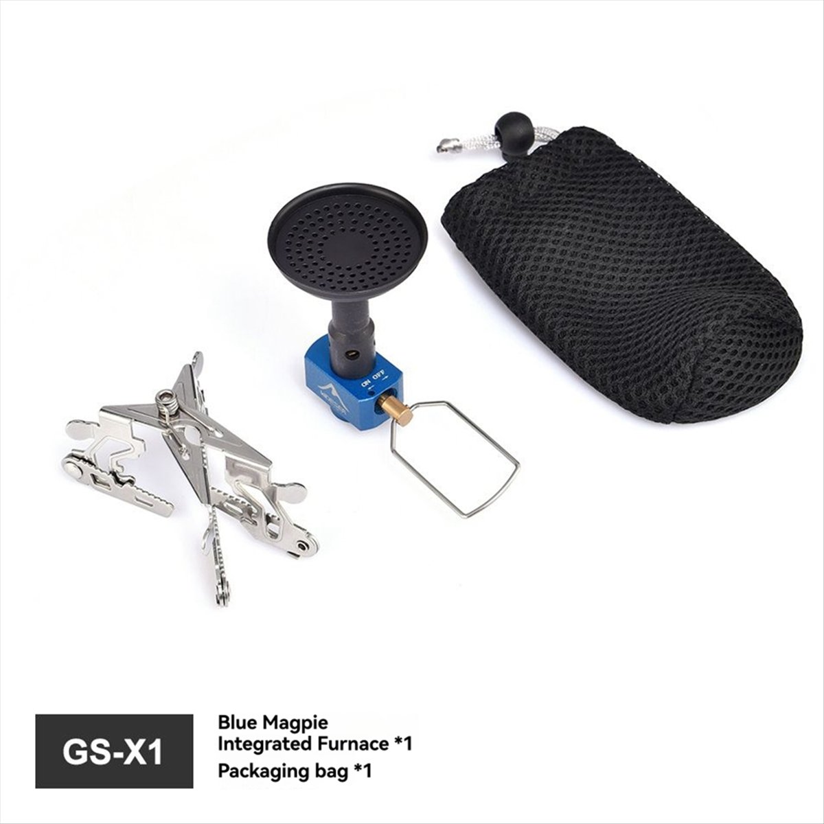 Camping Cooking Light - ABJV Palnik Gazowy Kempingowy 3300W z