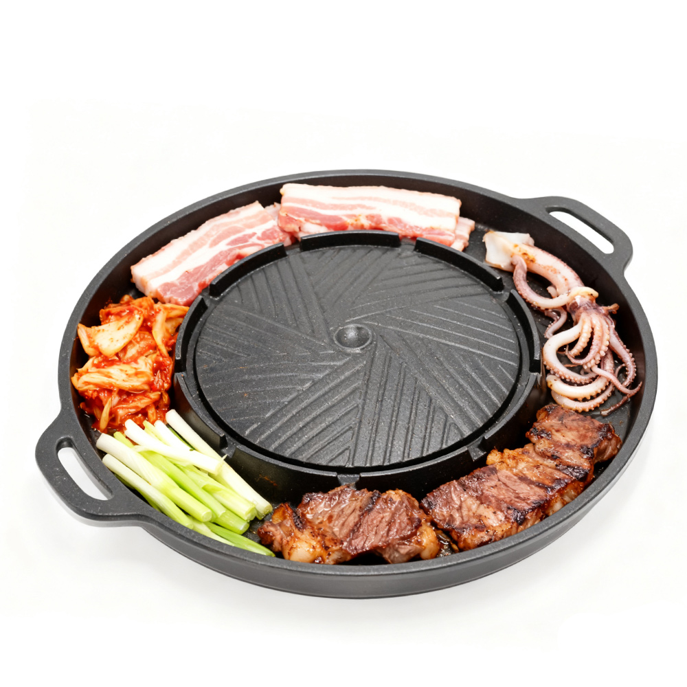 Camping Cooking Grill - KOSUN Koreańska Patelnia do Grillowania BBQ