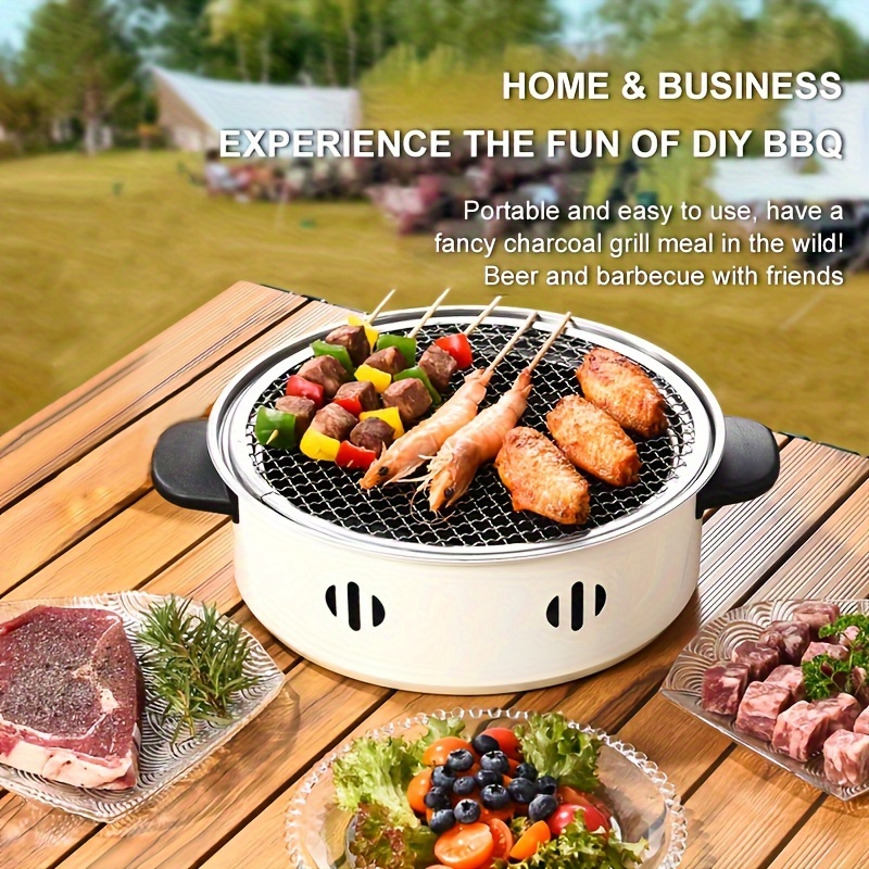 Camping Cooking Mesh - 1 szt. Przenośny Grill Barbecue Wszechstronny