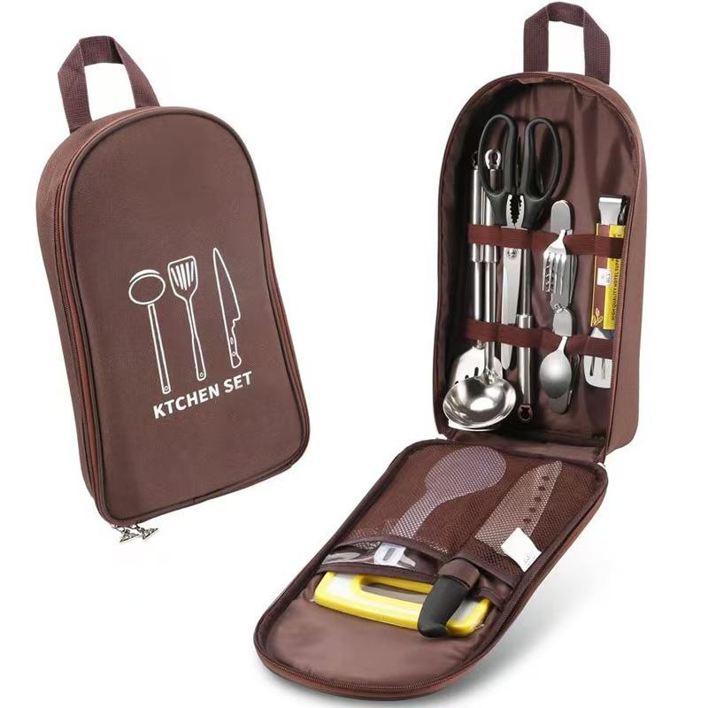 Camping Cooking Utensil Organizer - Torba-organizer na przybory kempingowe, przenośna torba