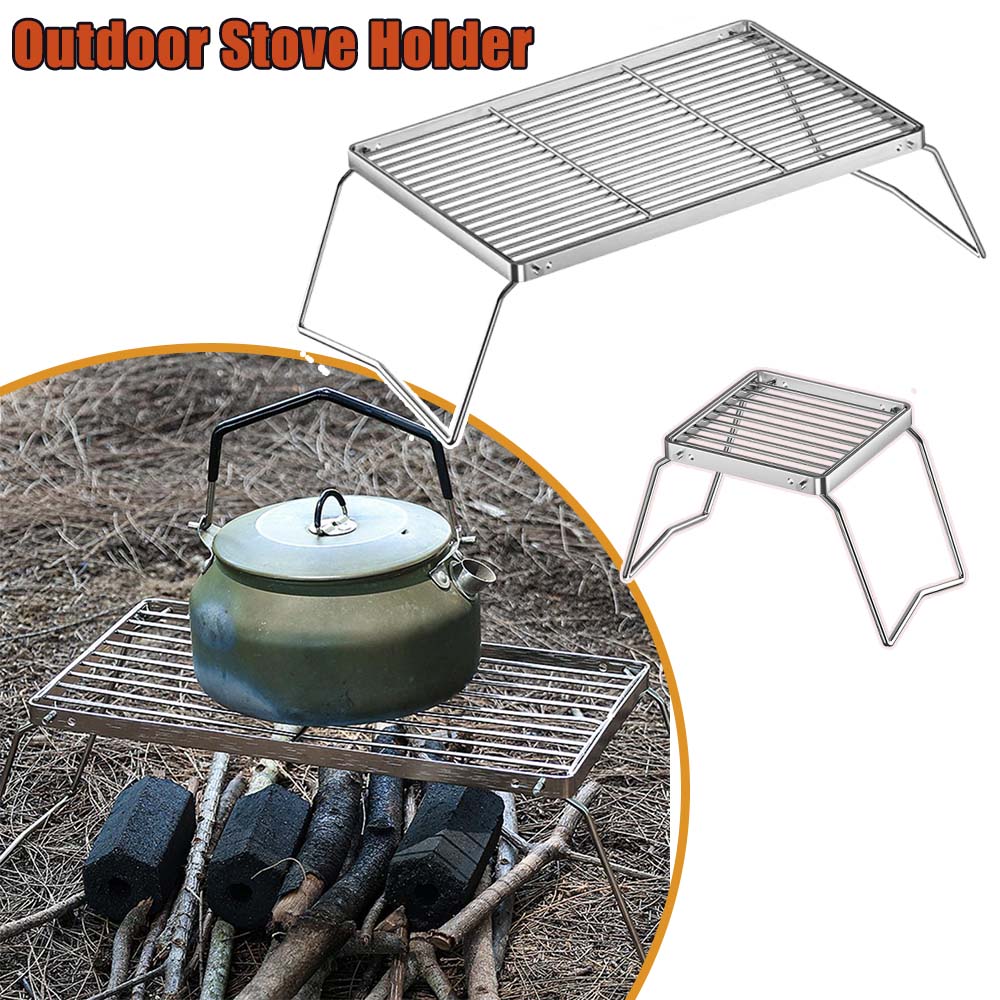 Camping Cooking Tripod - Lekki, przenośny stojak na kuchenkę turystyczną