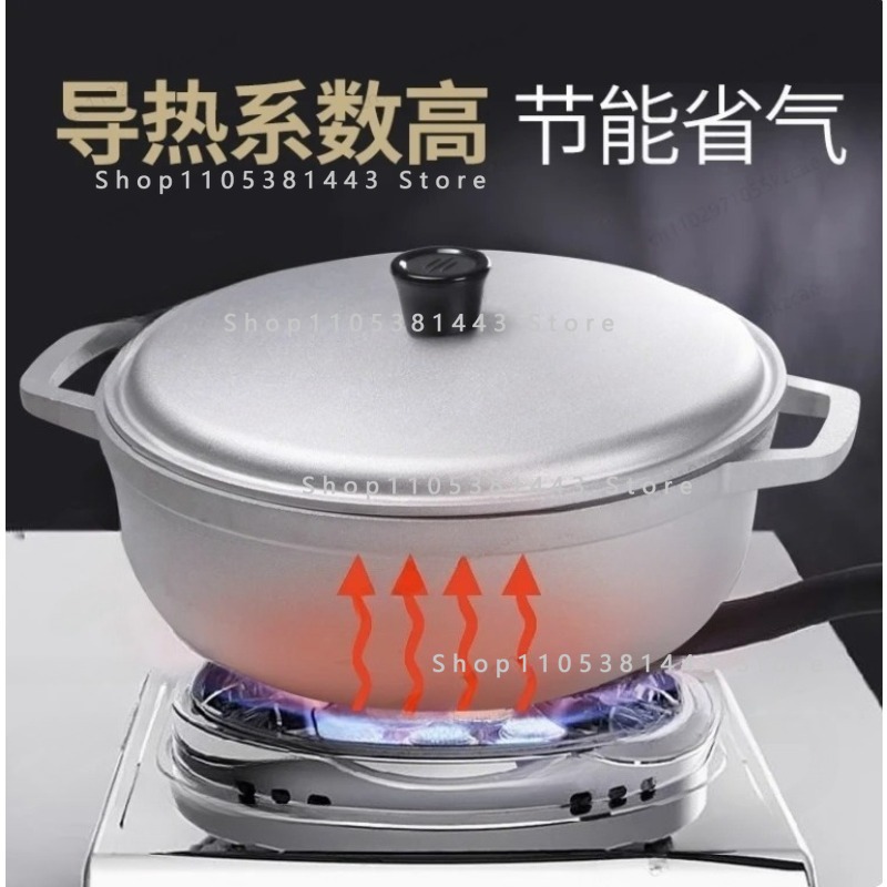Camping Cooking Without Gas - Mały garnek do zupy ze stopu
