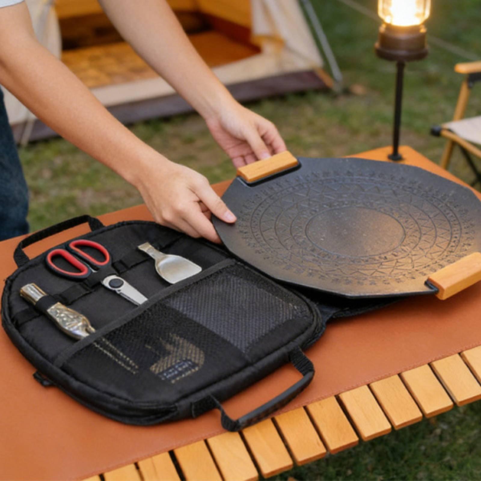 Camping Cooking Frying Pan - Torba do przechowywania patelni, przenośna torba