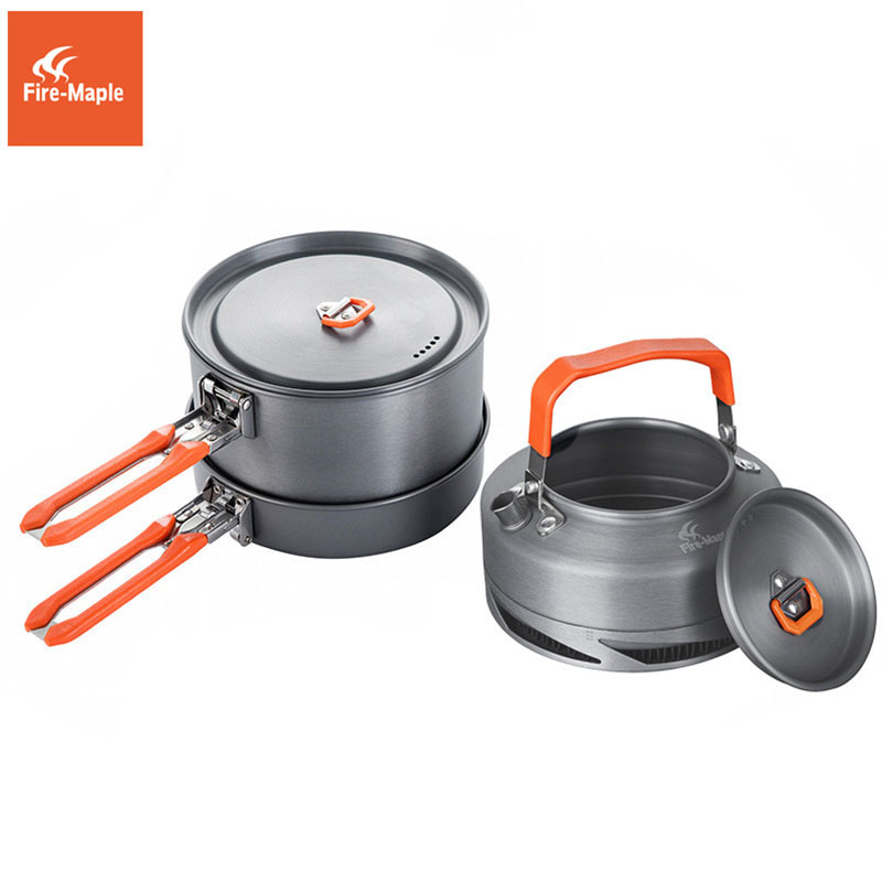 Camping Cooking Kettle - Fire Maple garnków Camping piesze wycieczki