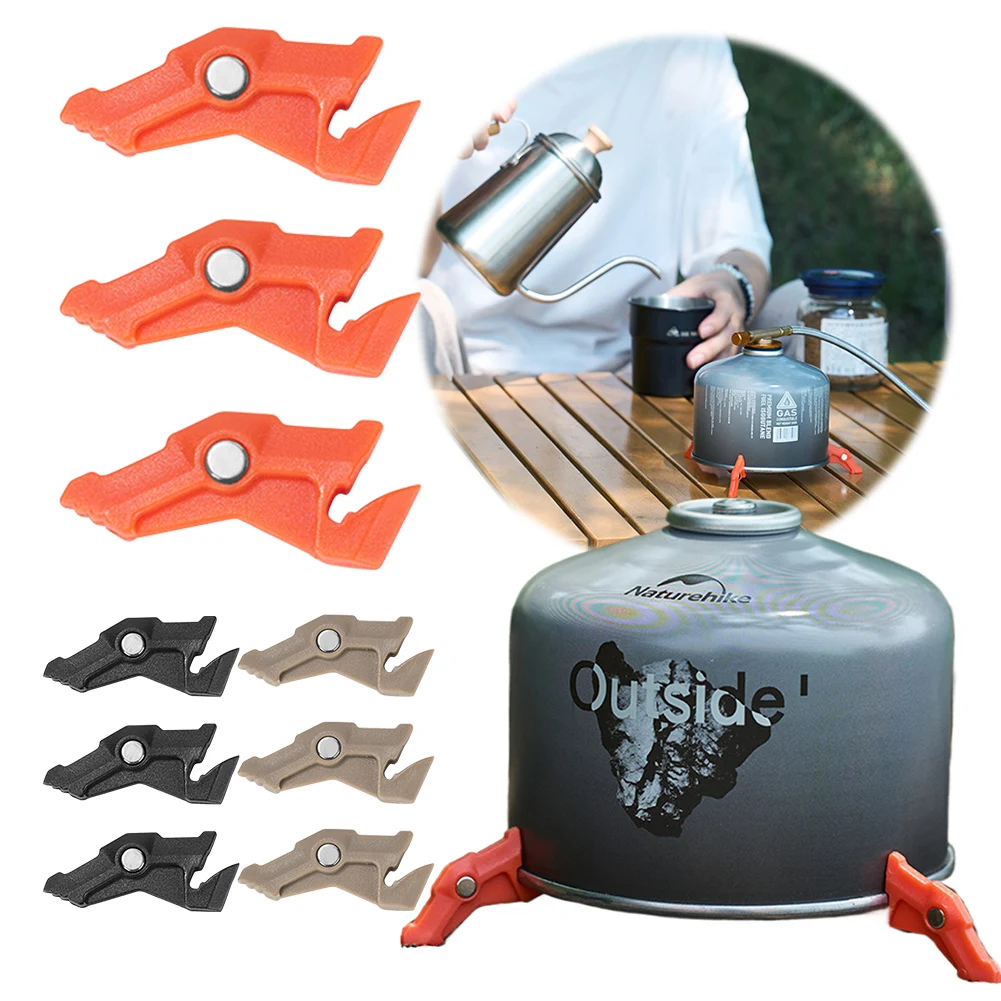Camping Cooking Tripod - Magnetyczny statyw Uchwyt zbiornika gazu Wielofunkcyjny
