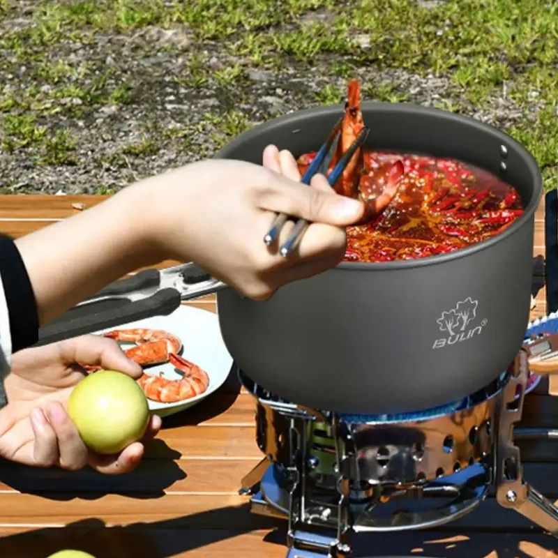 Garnek kempingowy Bulin BL200- – Camping Cooking Kettle recenzja i cena