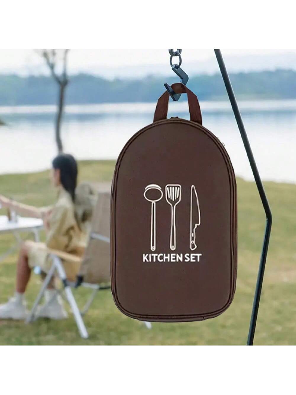 Outdoor Camping Cookware Stora – Camping Cooking Utensil Organizer recenzja i cena
