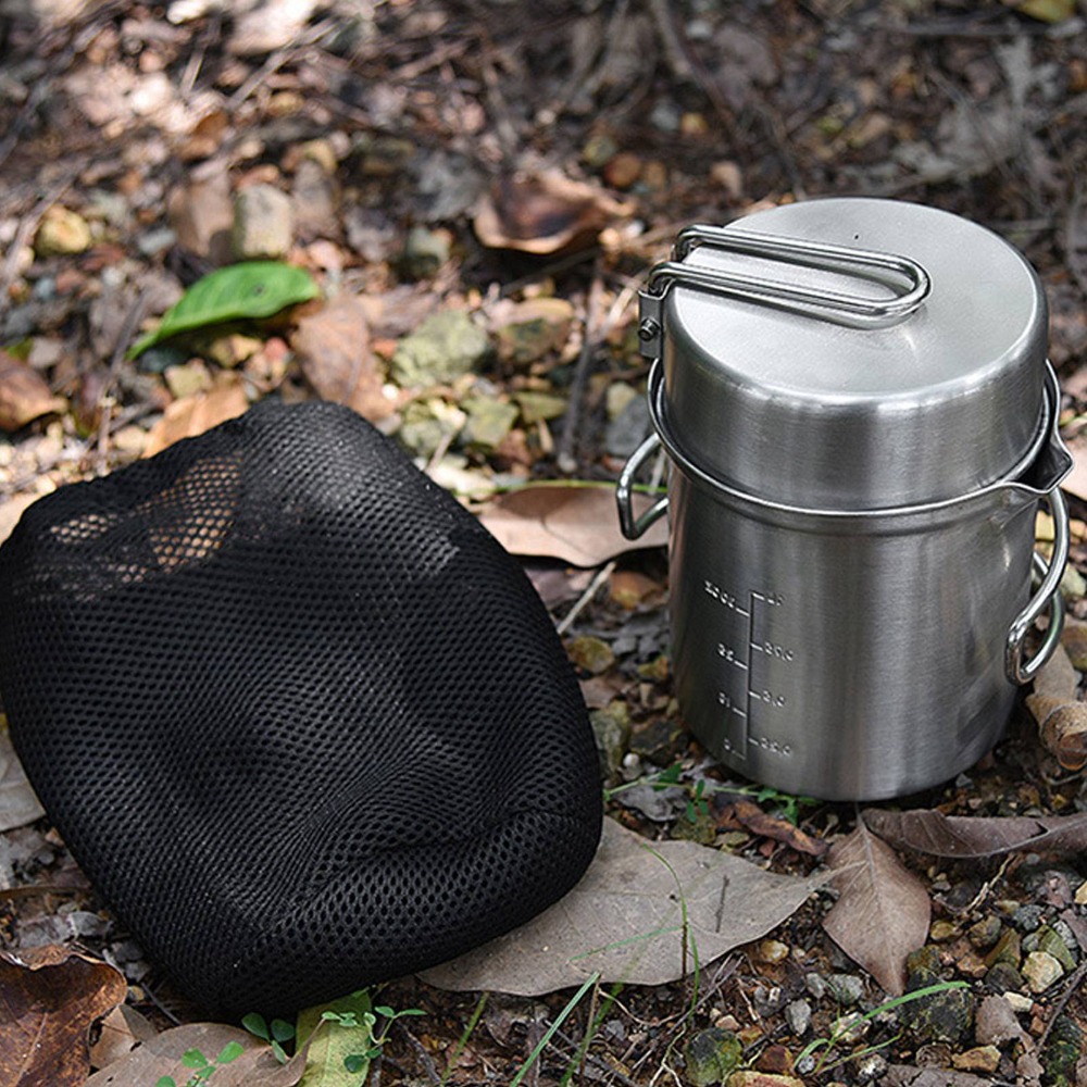 Wytrzymały Zestaw Naczyń Kempi – Camping Cooking Mesh recenzja i cena