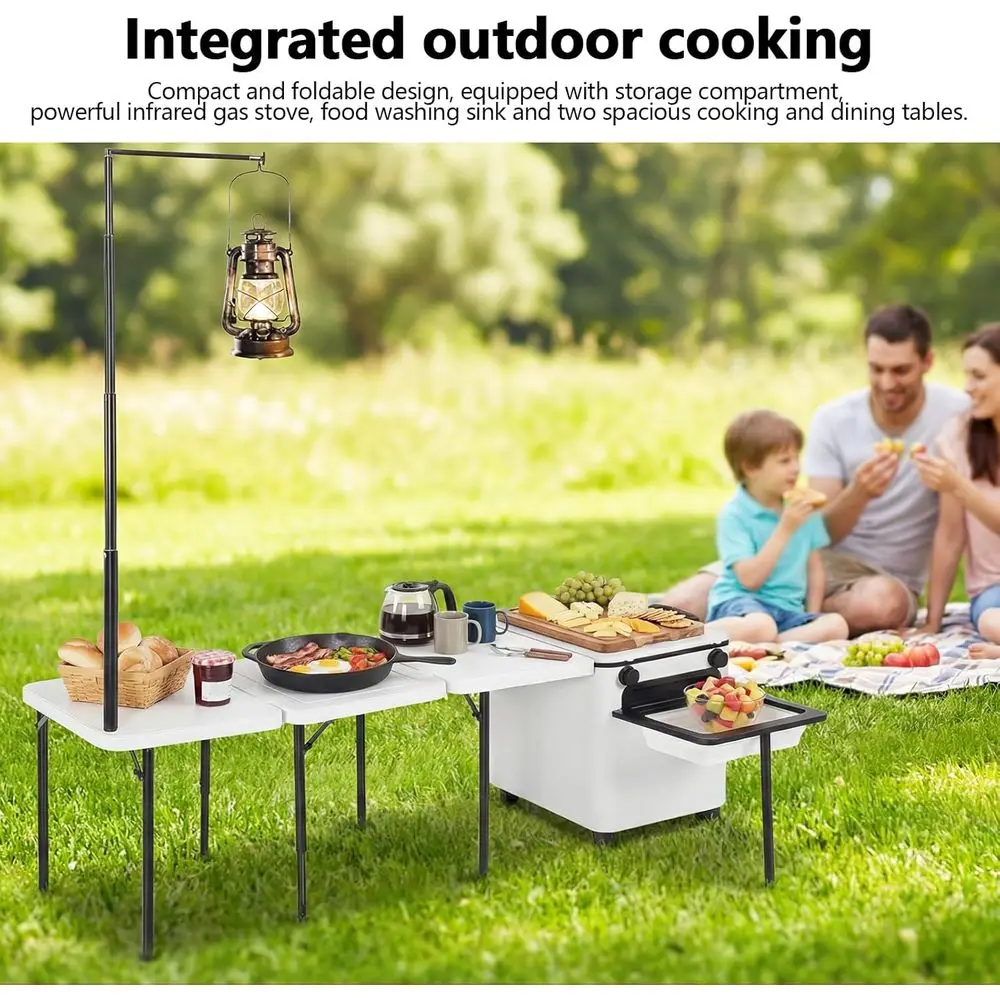Przenośny wózek do grillowania – Camping Cooking Light recenzja i cena