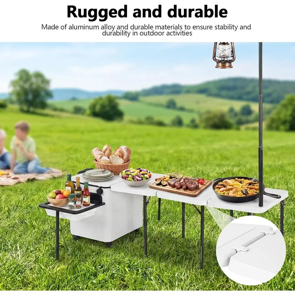 Przenośny wózek do grillowania – Camping Cooking Light recenzja i cena