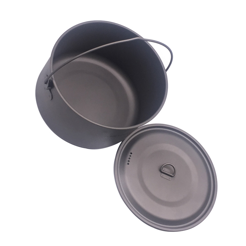 FLAME'S CREED 1100 ml 1950 ml  – Camping Cooking Frying Pan recenzja i cena