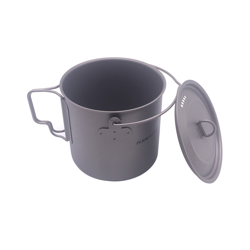 FLAME'S CREED 1100 ml 1950 ml  – Camping Cooking Frying Pan recenzja i cena