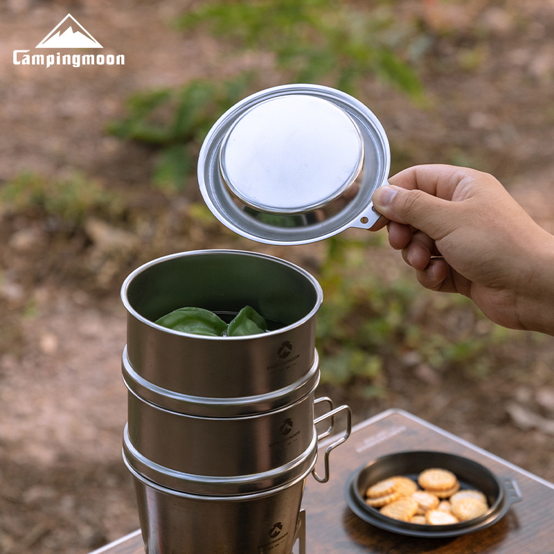 CAMPINGMOON S-SD Gruba Patelni – Camping Cooking Frying Pan recenzja i cena