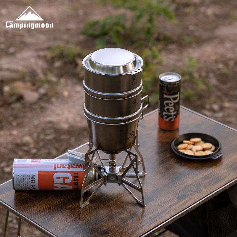 CAMPINGMOON S-SD Gruba Patelni – Camping Cooking Frying Pan recenzja i cena