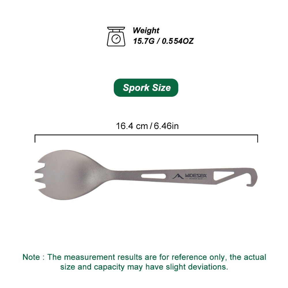 Zestaw kempingowy Widesea: łyż – Camping Cooking Hardware recenzja i cena