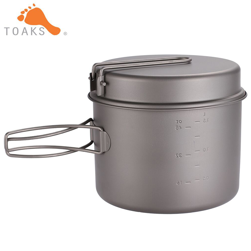 TOAKS zestaw garnków ultralekk – Camping Cooking Wok recenzja i cena