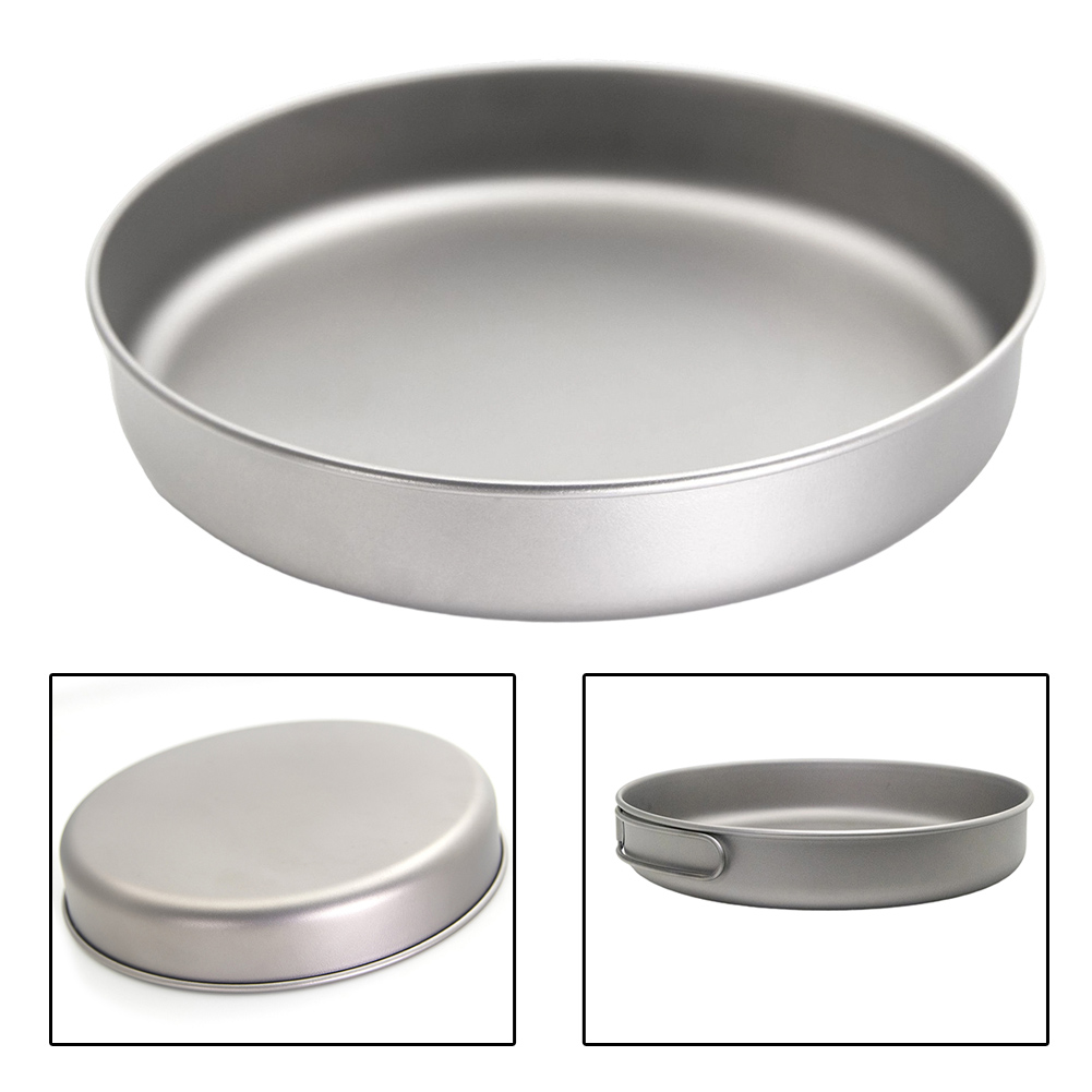 Ultralekka patelnia z czystego – Camping Cooking Frying Pan recenzja i cena