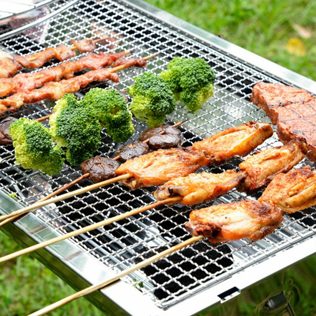 1 sztuk/2 sztuk 50*38cm grill  – Camping Cooking Mesh recenzja i cena