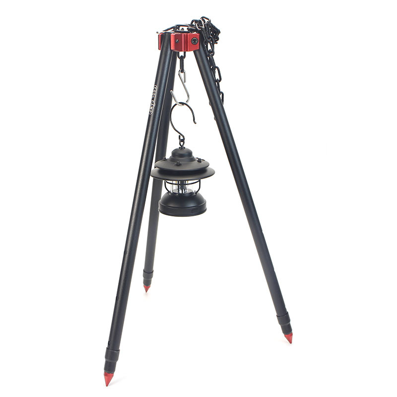 Trójnóg na ogromny ognisko na  – Camping Cooking Pot Tripod recenzja i cena