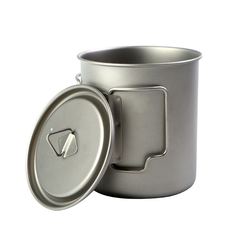 Kempingowe kubki tytanowe 450  – Camping Cooking Hardware recenzja i cena
