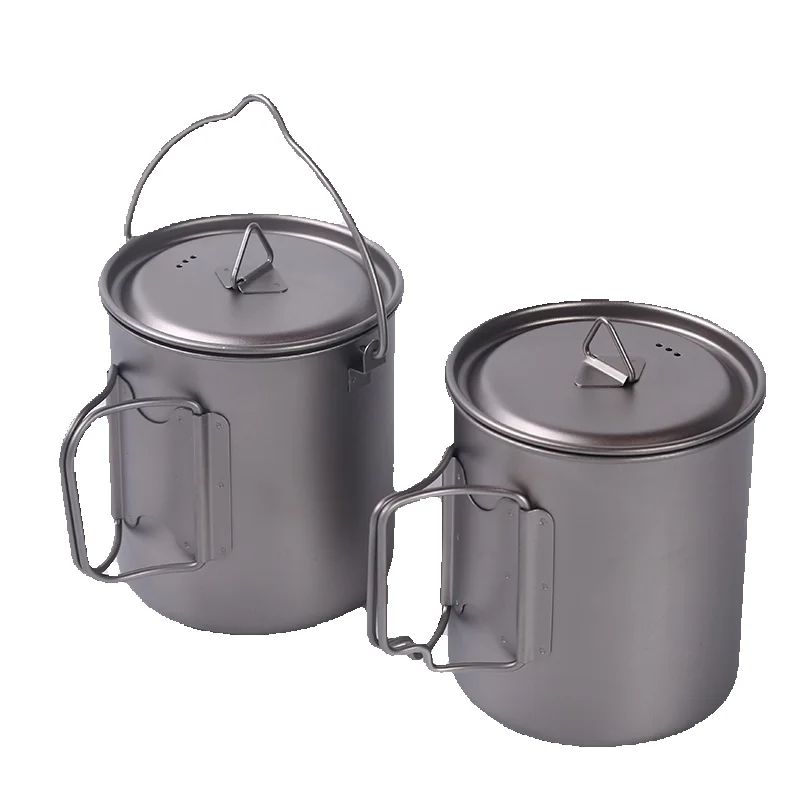 Kempingowe kubki tytanowe 450  – Camping Cooking Hardware recenzja i cena