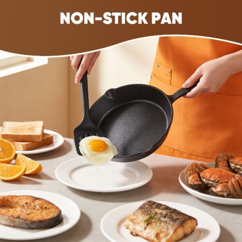 Zestaw 3 patelni żeliwnych 6/8 – Camping Cooking Without Gas recenzja i cena