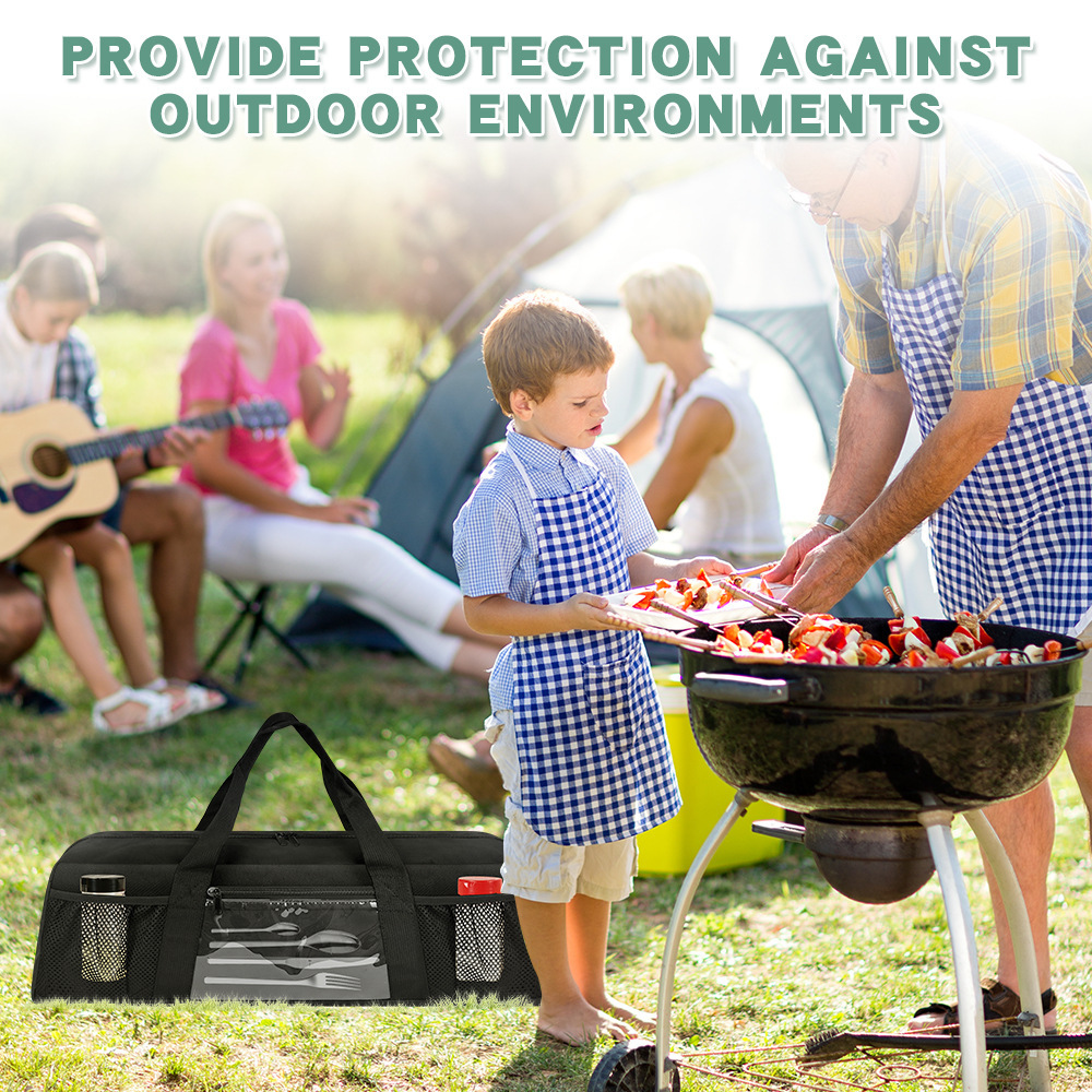 Wytrzymała torba do przechowyw – Camping Cooking Utensil Organizer recenzja i cena
