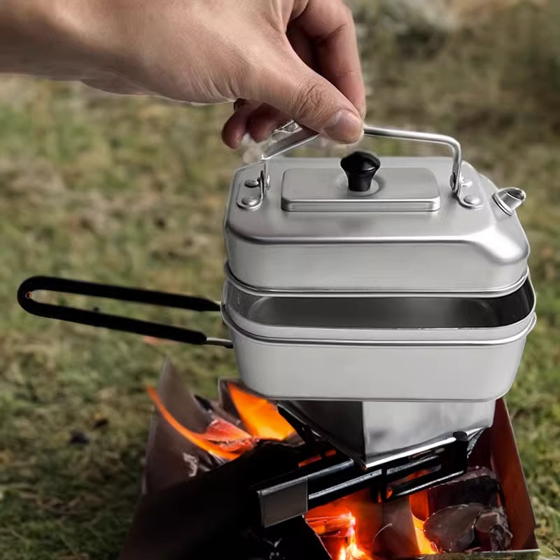 Ultralekki przenośny piknikowy – Camping Cooking Kettle recenzja i cena