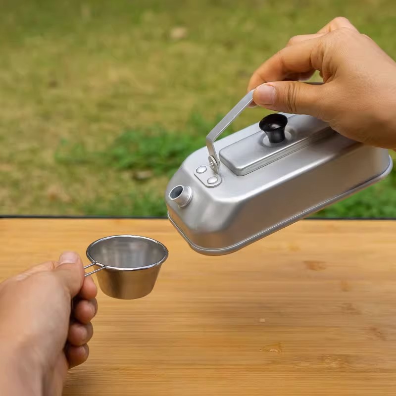 Ultralekki przenośny piknikowy – Camping Cooking Kettle recenzja i cena