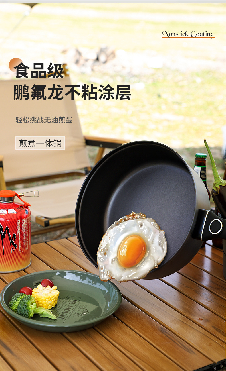 Patelnia nieprzywierająca 2026 – Camping Cooking Wok recenzja i cena