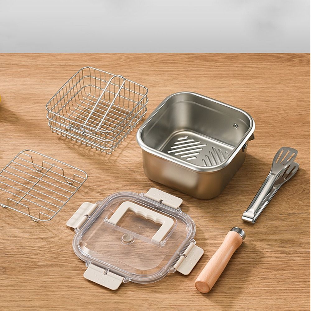 Przenośna patelnia ze stali ni – Camping Cooking Frying Pan recenzja i cena