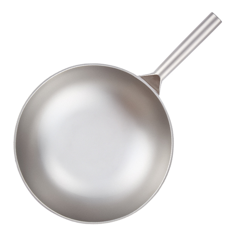 Wok z czystego tytanu o okrągł – Camping Cooking Without Gas recenzja i cena
