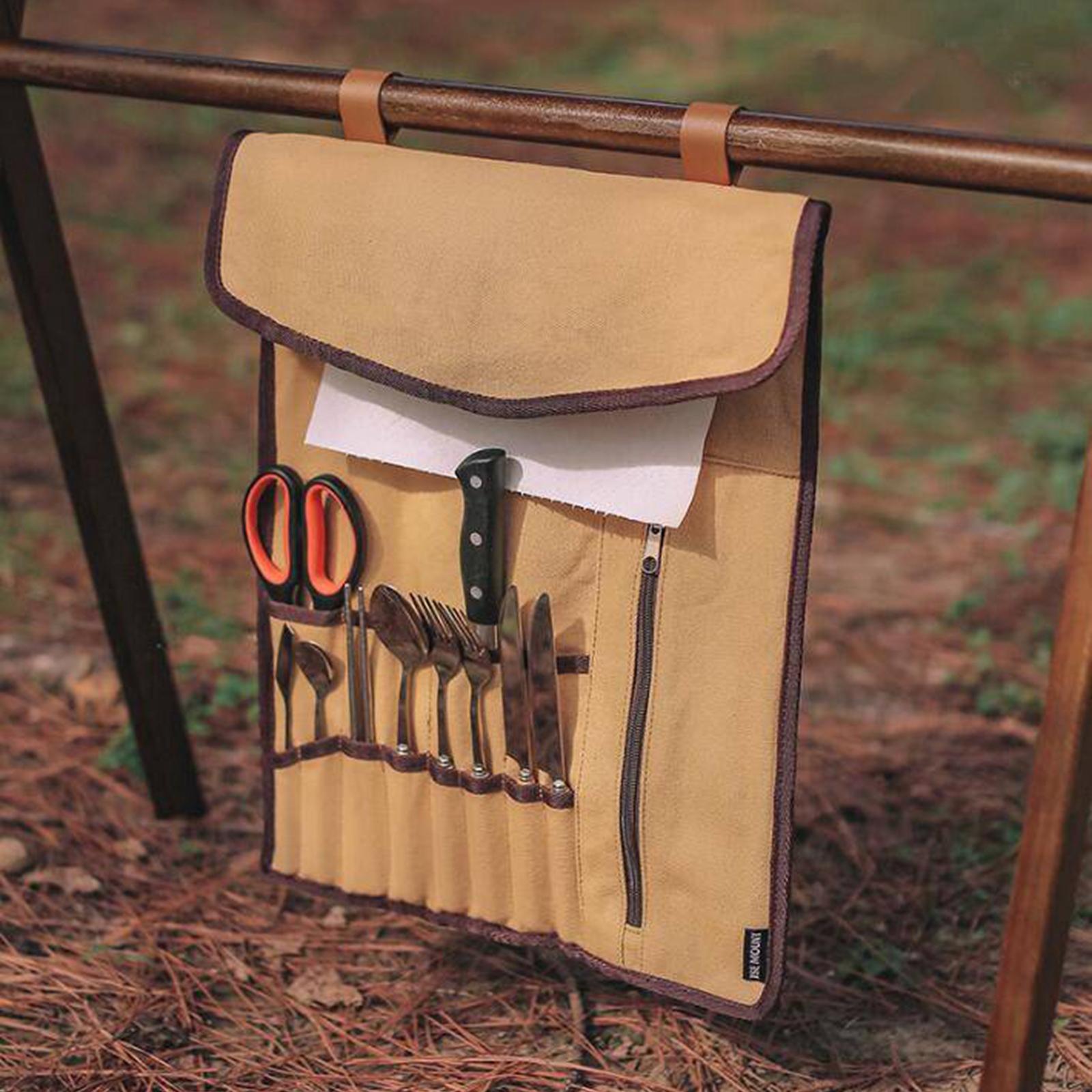 Przenośny organizer na przybor – Camping Cooking Utensil Organizer recenzja i cena