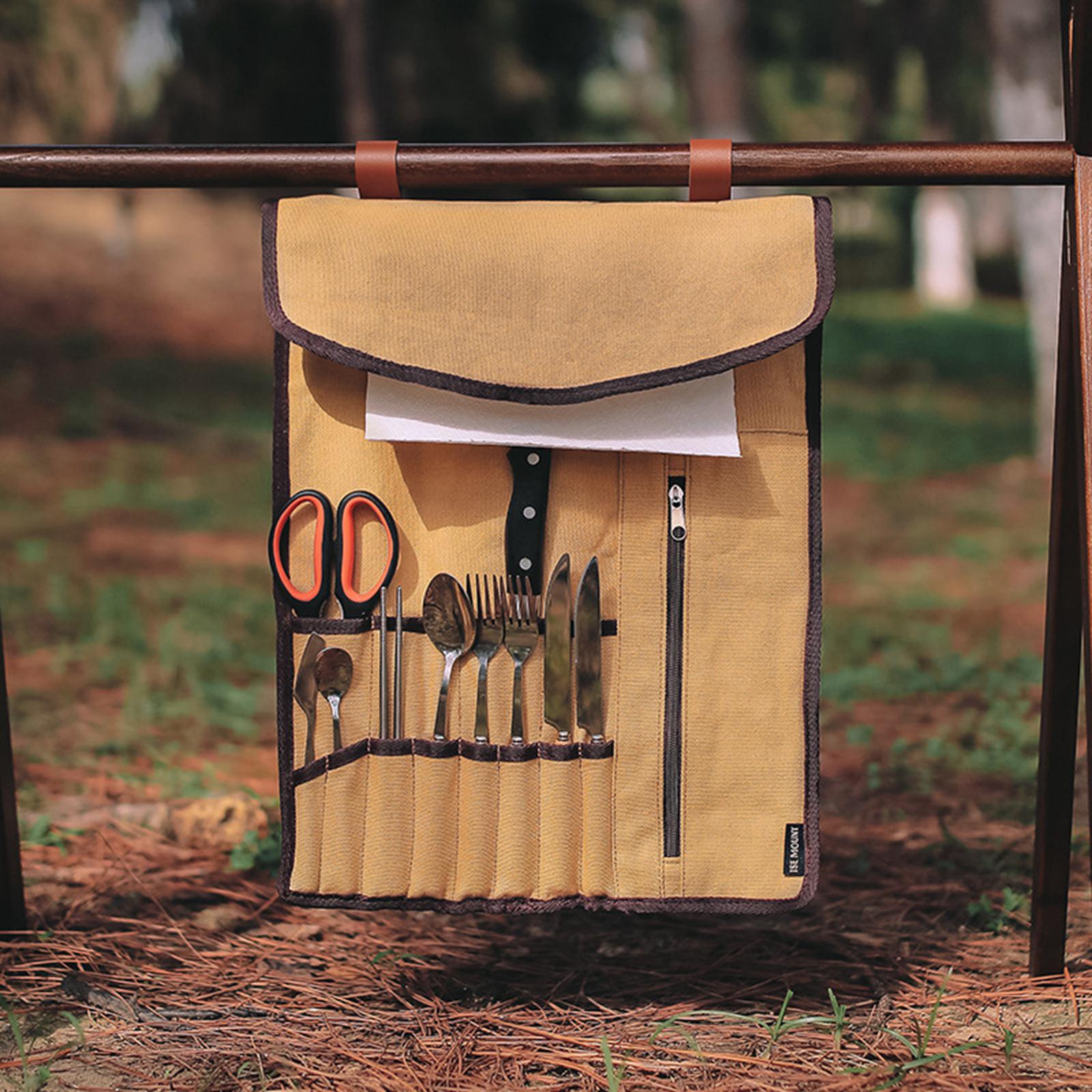 Przenośny organizer na przybor – Camping Cooking Utensil Organizer recenzja i cena