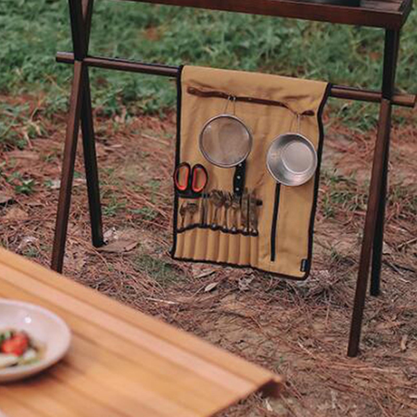 Przenośny organizer na przybor – Camping Cooking Utensil Organizer recenzja i cena