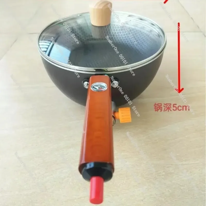 Garnek kempingowy ze stali nie – Camping Cooking Wok recenzja i cena