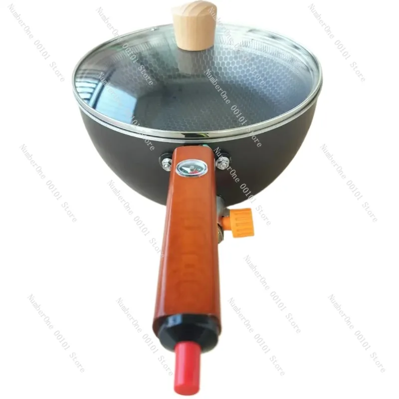 Garnek kempingowy ze stali nie – Camping Cooking Wok recenzja i cena