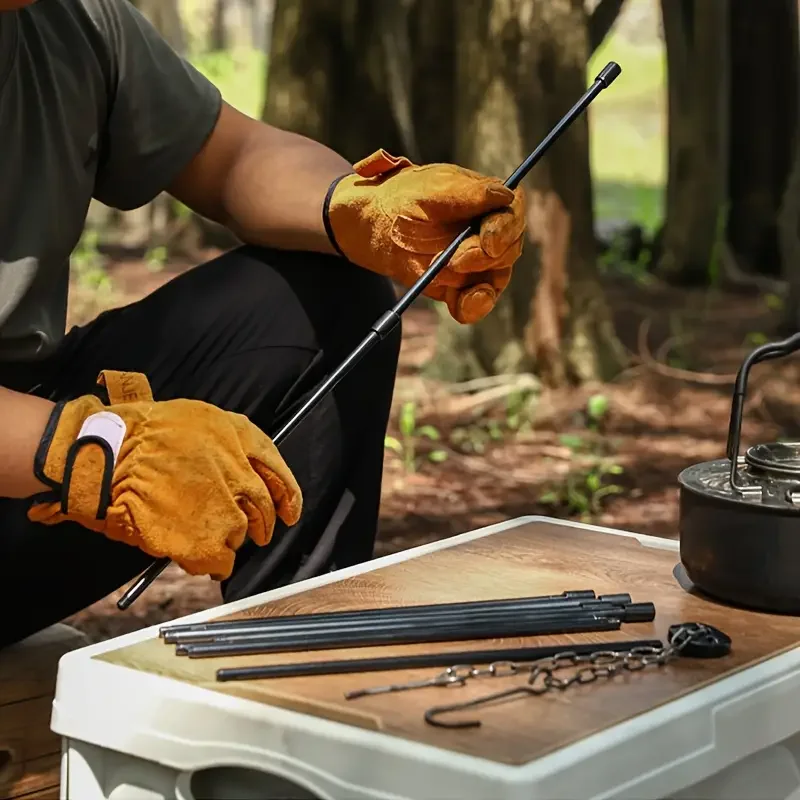 Duży trójnóg do ogniska na zew – Camping Cooking Tripod recenzja i cena