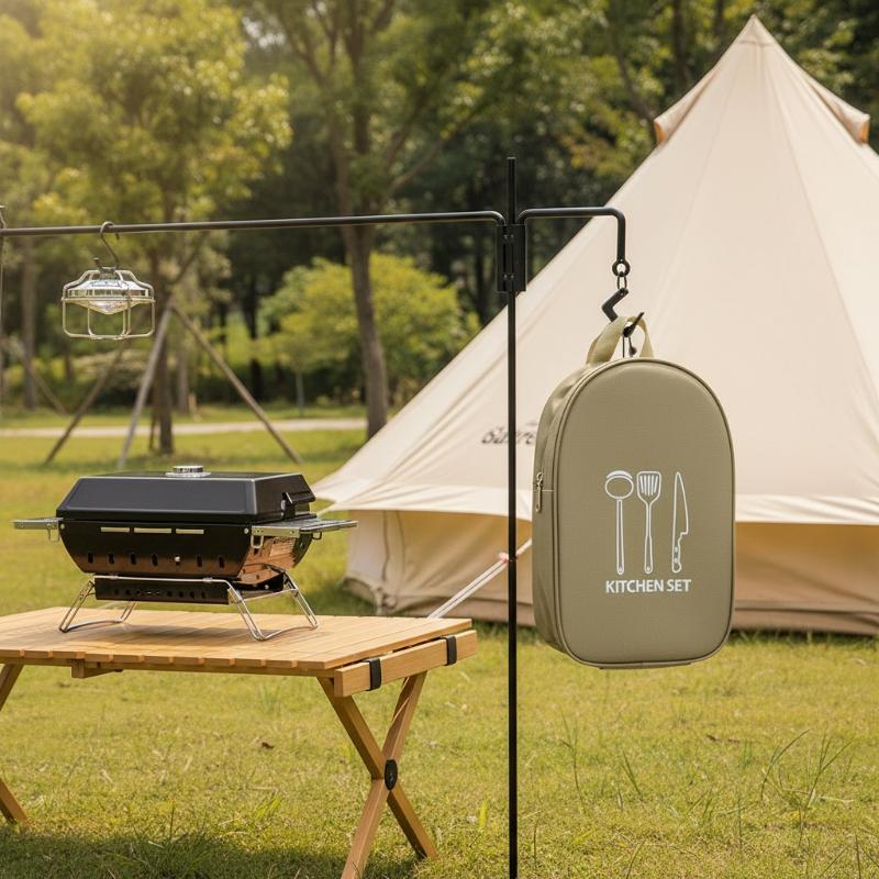 Torba do gotowania na zewnątrz – Camping Cooking Utensil Organizer recenzja i cena