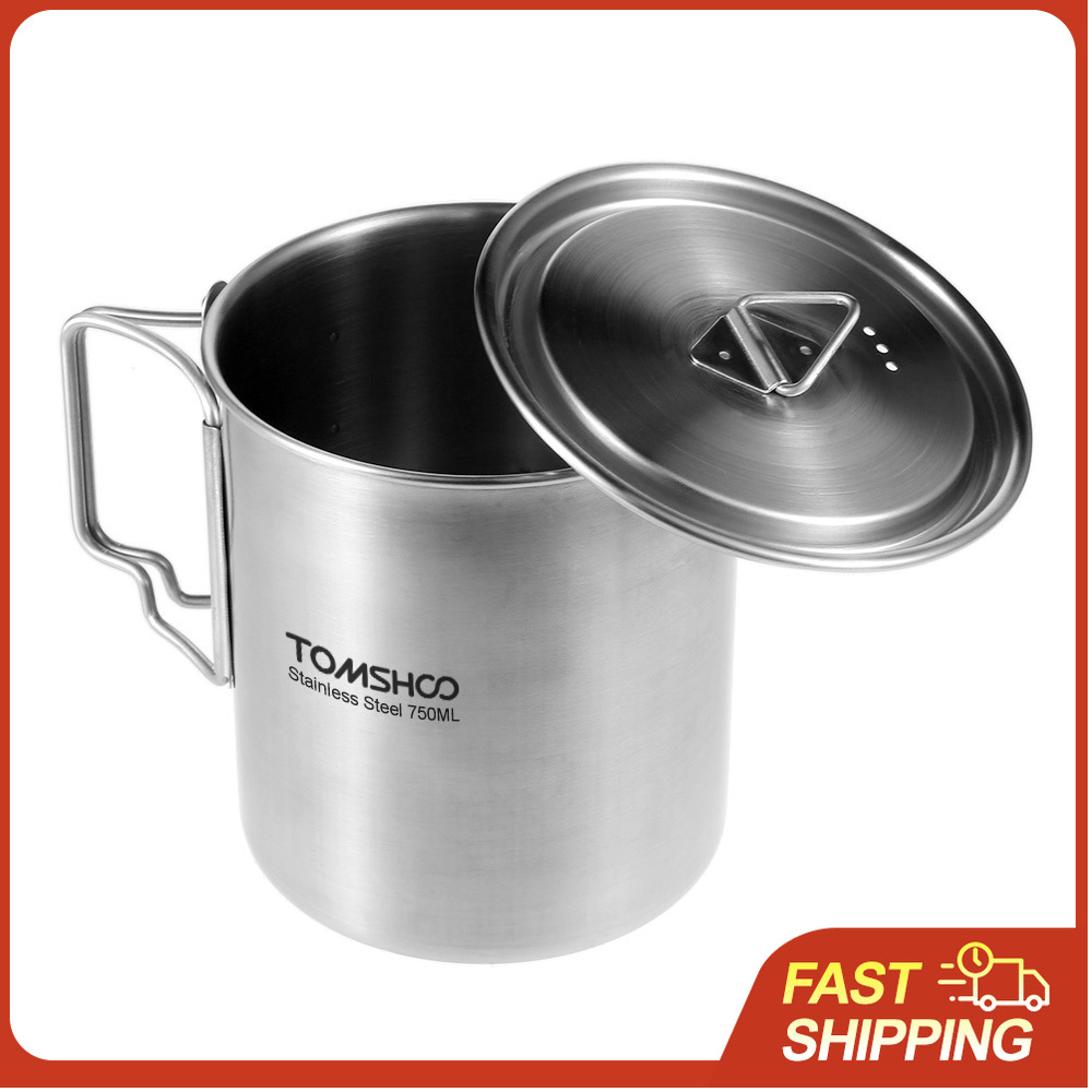 TOMSHOO 750ml Stalowy Garnek P – Camping Cooking Mesh recenzja i cena