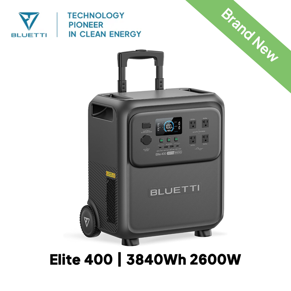 BLUETTI Elite 400 2600W 3840Wh – Camping Cooking Can recenzja i cena