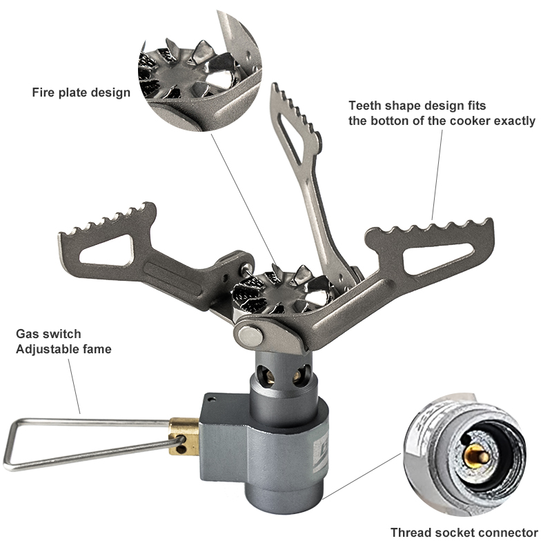 BRS zewnętrzna kuchenka gazowa – Camping Cooking Tripod recenzja i cena