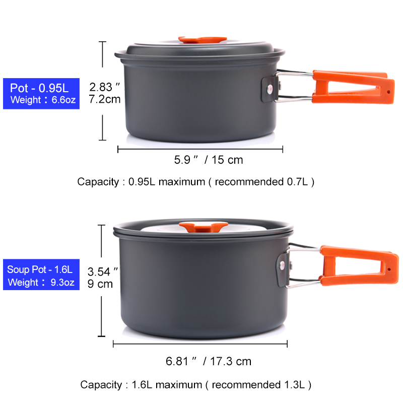 Widesea Camping Outdoor Cookwa – Camping Cooking Hardware recenzja i cena