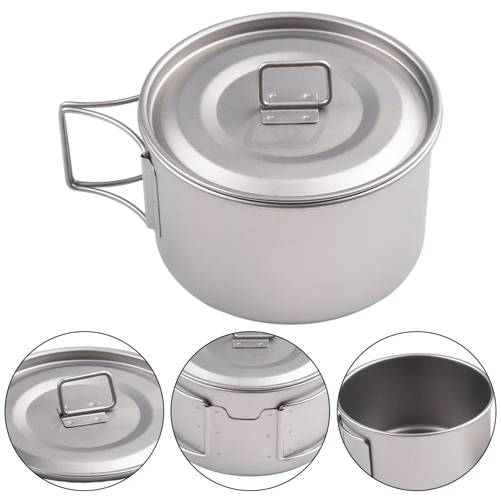 Tytanowa miska ze składanym uc – Camping Cooking Wok recenzja i cena