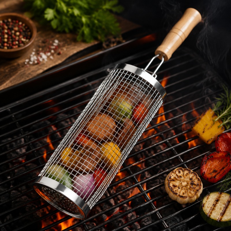 Zestaw okrągłych koszy do gril – Camping Cooking Grill recenzja i cena