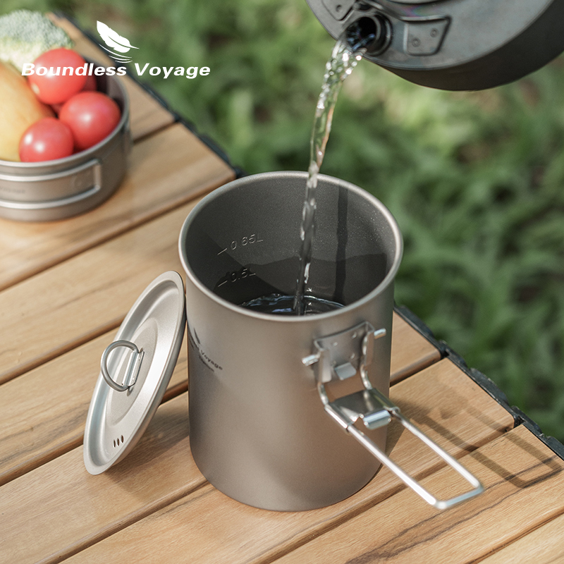 Boundless Voyage 900ml Titaniu – Camping Cooking Mesh recenzja i cena