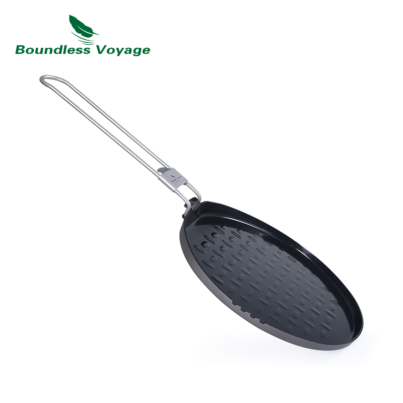 Bezgraniczna podróż tytanowa p – Camping Cooking Wok recenzja i cena